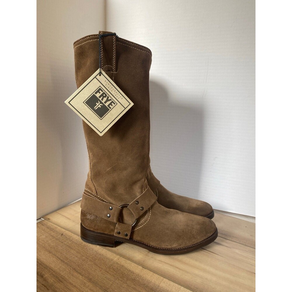Frye suede Harness Boots 11 B